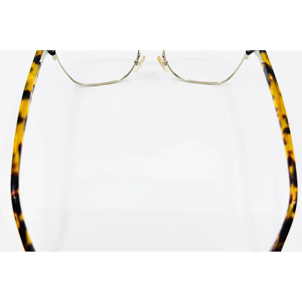 Lilly Pulitzer Eyeglasses Womens Navy Gold Belina Tortoise Cat Eye 52-16-135